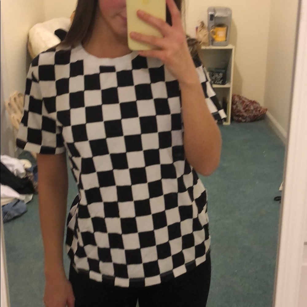 Checkered T-shirt
